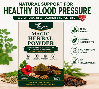 Magic Herbal Powder – Natural Herbal Blend for Healthy Blood Pressure Support